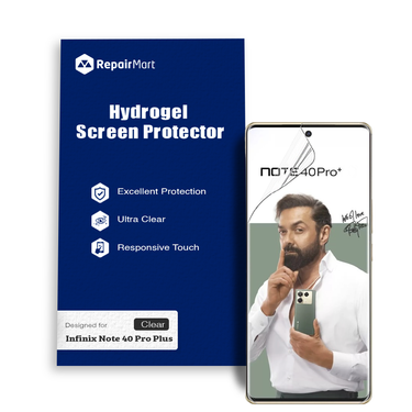 Infinix Note 40 Pro+ Compatible Premium Hydrogel Screen Protector